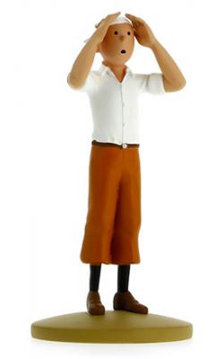 Figur 12 cm resin Tintin i öknen