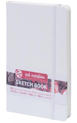 Sketchbook Silver 9 x 14 cm