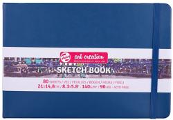 Sketchbook Navy Blue 15 x 21 cm