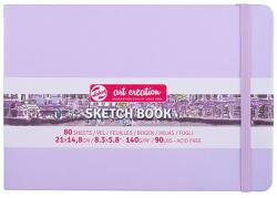 Sketchbook Pastel Violet 15 x 21 cm