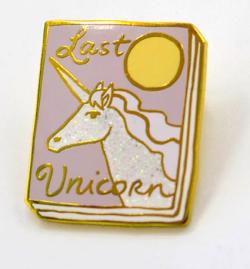 Book Pin: Last Unicorn
