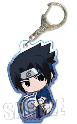 GyuGyutto Acrylic Key Chain Uchiha Sasuke