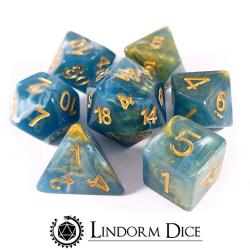 Serpent Salt set of 7 Dice