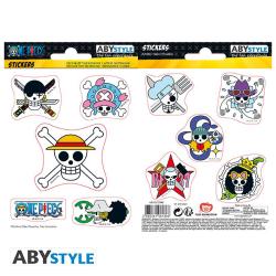 Stickers 2 sheets - Straw Hat Skulls