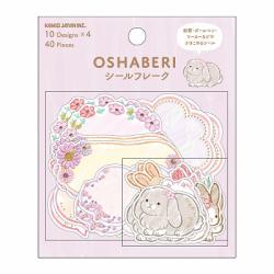 Flake Seal Stickers: Rabbit