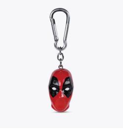 Deadpool Head 3D-Keychain