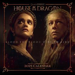 House of the Dragon 2025 Official Wall Calendar