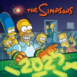 The Simpsons Wall Calendar 2025