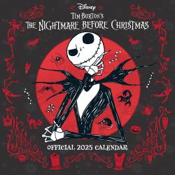 The Nightmare Before Christmas 2025 Wall Calendar