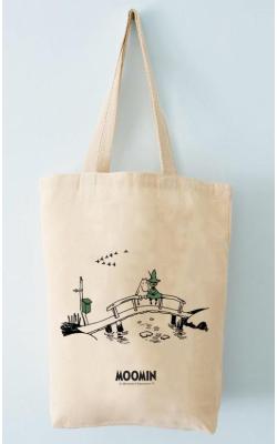 Moomin Canvas Bag - Mumin & Snusmumriken På Bron