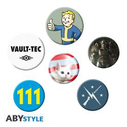 Vault Boy Mixed Badges 6-Pack (Fallout)