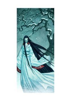 Art Print - Yuki-Onna A3