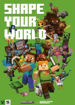 Minecraft 15 Years Anniversary Poster B2: Shape Your World!