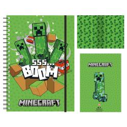 Creeper Green Wiro Notebook A5