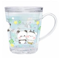 Acrylic Mug: Mochi Mochi Panda Clover