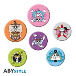 One Piece Skulls 2 Badge Pack