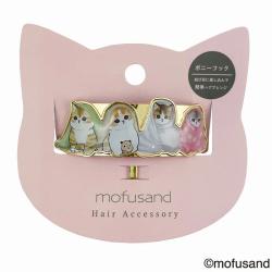 Pony Tail Hair Accessory - Kittens in Blankets