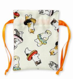 Simple Drawstring Bag - Kittens & Donuts