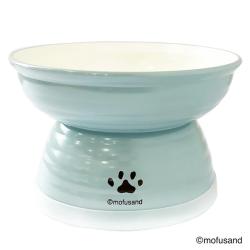 Cat Food Bowl - Shark Nyan Blue