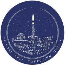 Singel Sticker - West Area Computing Unit