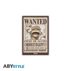 Wanted Luffy Standard Magnet