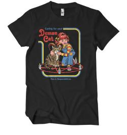 Caring For Your Demon Cat T-Shirt (Small)