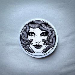 Single Vinyl Sticker  - Medusa: Looks That Kill