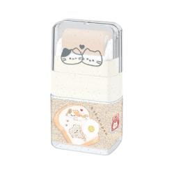 Eraser & Roller: Neko Shokupan Beige