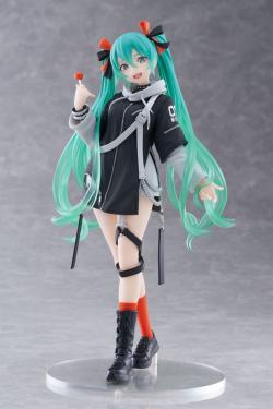 Hatsune Miku Wonderland Fashion Punk Ver. PVC Statue 18 cm