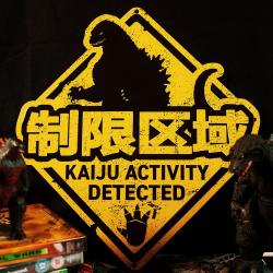 Godzilla Tin Sign Kaiju