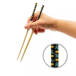 Kaiju Godzilla Bamboo Chopsticks 4-pack - 23,5 cm