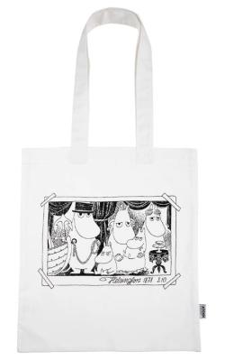 Ekoväska: Familjen Totebag Vit