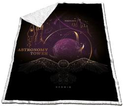 Astronomy Tower Deluxe Sherpa Blanket 130x170cm