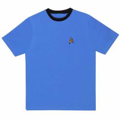 Blue Science Uniform Embroidered T-shirt (Medium)