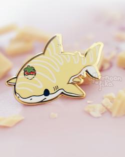 Great White Chocolate Shark Pin