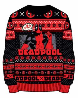 Deadpool Show Off Winter Jumper (Large)