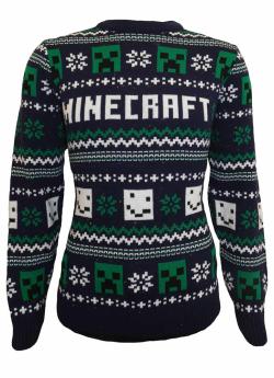 Creeper Pattern Winter Jumper (Medium)