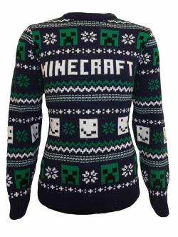 Creeper Pattern Winter Jumper (X-Large)