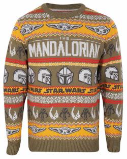 The Mandalorian Repeat Winter Jumper (Small)