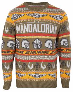 The Mandalorian Repeat Winter Jumper (Medium)