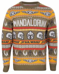 The Mandalorian Repeat Winter Jumper (Large)