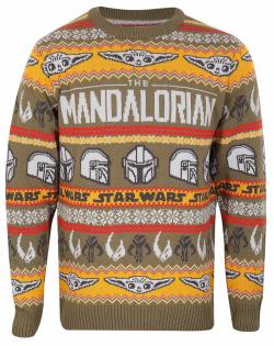 The Mandalorian Repeat Winter Jumper (X-Large)