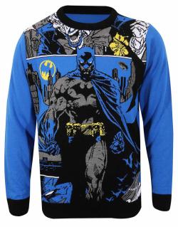 Batman Manga Winter Jumper (Large)