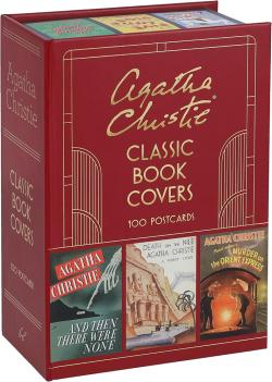 Agatha Christie Classic Book Covers: 100 Postcards