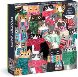 Wintry Cats Puzzle 500 pcs