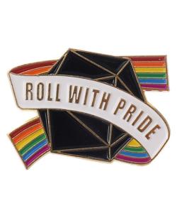 Roll With Pride Pin