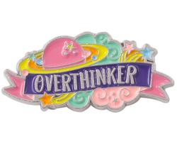 Overthinker Colorful Pin