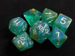 Hot springs set of 7 Dice