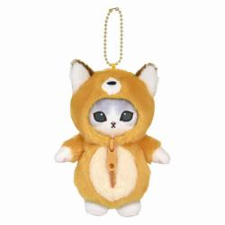 Plush Keychain: Kitten Fox Pyjama Mascot