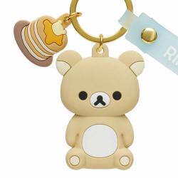 Mascot Key Holder: Rilakkuma & Pancakes